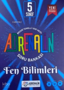 Adrenalin Yayınları 5.Sınıf Fen Bilimleri Soru Bankası