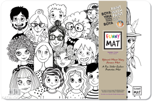 Akademi Çocuk Funny Mat - İnsanlar
