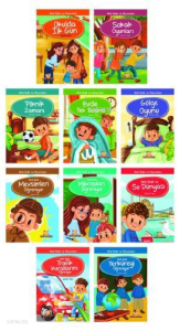 Akıllı Bıdık ve Maceraları İlkokul 1. 2. 3. Sınıf Eğitici ve Eğlenceli Okuma Kitabı Hikaye Seti (10 Kitap)