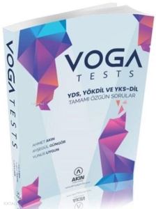 Akın Dil Eğitim Voga Tests YDS - YÖKDİL ve YKS-DİL Tamamı Özgün Sorular