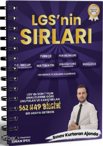 Alan Yayınları 8. Sınıf Tüm Dersler LGS Sırları
