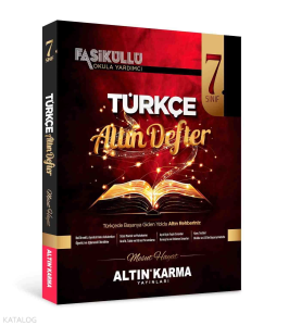 Altın Karma 7. Sınıf Türkçe Altın Defter