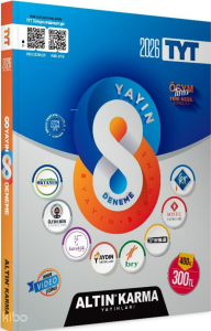 Altın Karma Yayınları 2026 TYT 8 Farklı Yayın 8 Farklı Deneme