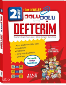 Analiz Yayıncılık 2. Sınıf Dolu Dolu Tüm Dersler Defterim
