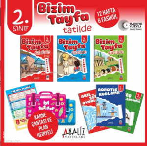 Analiz Yayıncılık 2. Sınıf Ultra Yaz Tatil Kitabı
