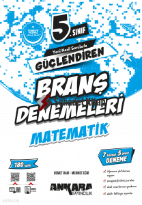 Ankara Yayıncılık 5. Sınıf Güçlendiren Matematik Branş Denemeleri
