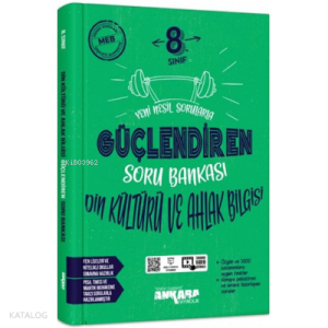 Ankara Yayıncılık 8.Sınıf Güçlendiren Din Kültürü Ve Ahlak Bilgisi Soru Bankası (2021)