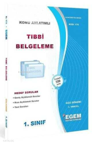 AÖF 1. Sınıf Tıbbi Belgeleme Güz Dönemi 1. Yarıyıl Konu Anlatımlı Soru Bankası