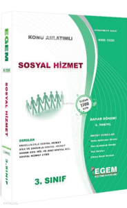 AÖF 3. Sınıf Sosyal Hizmet Bahar Dönemi 6. Yarıyıl Konu Anlatımlı Soru Bankası