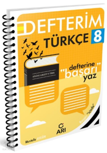 Arı Yayıncılık 8. Sınıf Akıllı Türkçe Defteri