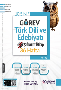 Armada 10.Sınıf Görev Türk Dili ve Edebiyatı Yeni Nesil Çalışma Föyleri 36 Hafta