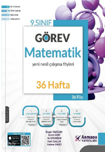 Armada Yayınları Görev 9. Sınıf Matematik Yeni Nesil Çalışma Föyleri (36 Hafta)