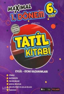 Artı Zeka 6. Sınıf Maximal 1. Dönem Tatil Kitabı