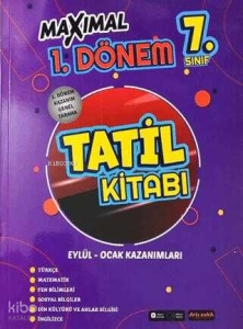 Artı Zeka 7. Sınıf Maximal 1. Dönem Tatil Kitabı