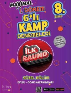 Artı Zeka Maximal Maximal 8. Sınıf 1. Dönem 6'lı Kamp Denemeleri - Sözel