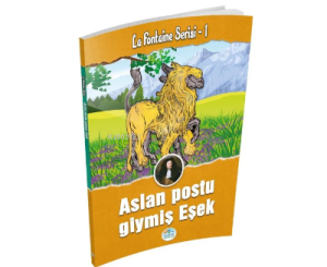 Aslan Postu Giymiş Eşek - La Fontaine Serisi 1