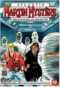 Atlantis Martin Mystere Yeni Seri Sayı: 48 Başka Dünyadan Gelen Hayaletler İmkansızlıklar Dedektifi
