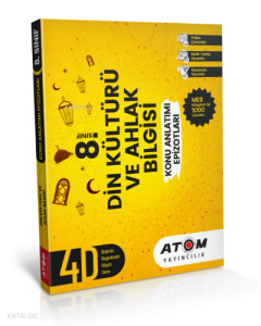 Atom Yayınları 8.Sınıf Din Kültürü Ve Ahlak Bilgisi 4D Epizot Konu Anlatımı