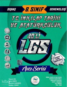 Av Yayınları 8.Sınıf Lgs Deneme 20 Li İnkilap Tarihi