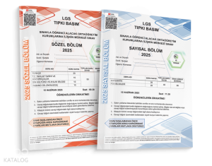 Av Yayınları 8. Sınıf LGS Tıpkı Basım 2025 Deneme Say/Söz