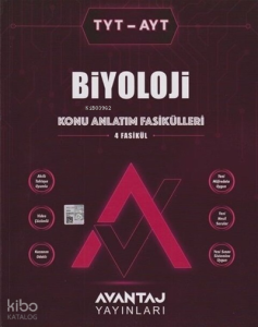 Avantaj Yayınları TYT/AYT Biyoloji Konu Anlatım Fasikülleri