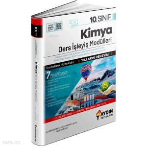 Aydın Yayınları 10. Sınıf Kimya Ders İşleyiş Modülleri