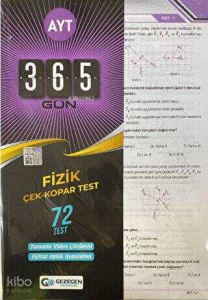 AYT	Fizik Çek Kopar Yaprak Test