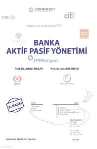 Banka Aktif Pasif Yönetimi