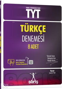 Barış Yayınları TYT Türkçe Denemesi 8 Adet
