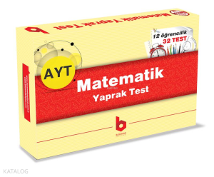 Basamak_Ayt Matematik Ktt (12 Öğrencilik)