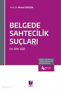 Belgede Sahtecilik Suçları