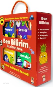 Ben Bilirim - İngilizce Destekli İlk Kitaplarım (Ciltli - 4 Kitap + 6 Magnetli Dokun Hisset Kart)