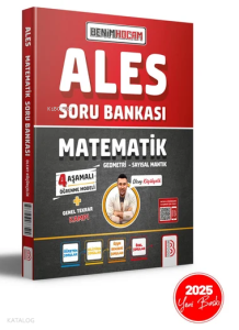 Benim Hocam 2025 ALES Matematik Tamamı Çözümlü Soru Bankası