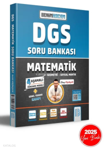 Benim Hocam 2025 DGS Matematik Tamamı Çözümlü Soru Bankası