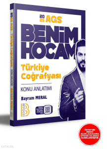 Benim Hocam Yayınları AGS Türkiye Coğrafyası Konu Anlatımı