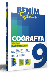 Benim Hocam Yayınları 9. Sınıf Benim Coğrafya Fasikülüm