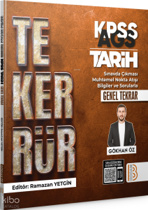 Benim Hocam Yayınları KPSS AGS Tekerrür Tarih Genel Tekrar
