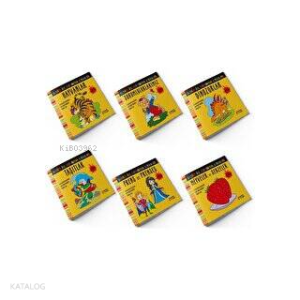 Benim İlk Boyama Kitabım 6 Kitap - Örnekli