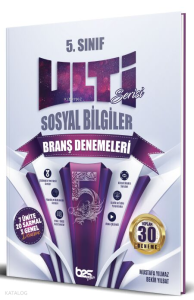 Bes Yayınları 5. Sınıf Sosyal Bilgiler Ulti Serisi Denemeleri