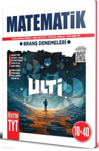 Bes Yayınları TYT Matematik Ulti Serisi 10 x 40 Branş Denemeleri