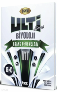 Bes Yayınları YKS AYT Biyoloji Ulti Serisi 15x13 Deneme Bes Yayınları