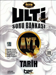 Bes Yayınları YKS AYT Tarih Ulti Serisi Soru Bankası