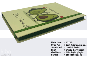 Best Friends Avakado - Lastikli Seri