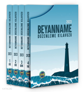 Beyanname Düzenleme Kılavuzu 2023 (4 Cilt - Ciltli)