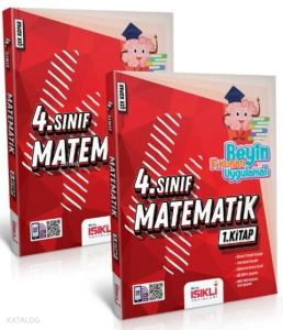 Bilal Işıklı 4. Sınıf Matematik Beyin Fırtınası Uygulamalı Soru Bankası 2 Kitap