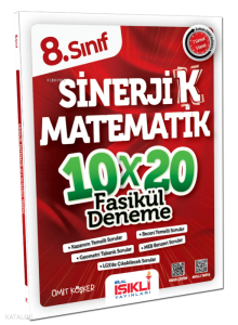 Bilal Işıklı 8. Sınıf Sinerjik Matematik 10x20 Fasikül Deneme