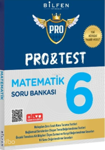 Bilfen Yayıncılık 6. Sınıf Matematik Pro-test Soru Bankası