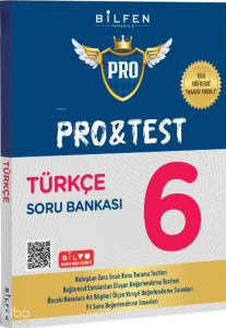Bilfen Yayıncılık 6. Sınıf Pro Pro-Test Türkçe Soru Bankası 2025