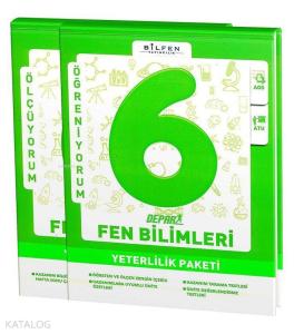 Bilfen Yayınları 6. Sınıf Fen Bilimleri Depar Yeterlilik Paketi; Set