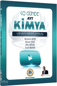 Bilgi Sarmal Yayınları AYT Kimya 40 Günde Video Ders Kitabı